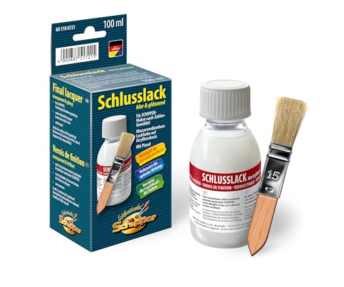 Schipper 605180721 Malen nach Zahlen - Schlusslack klar und glänzend, versiegelt die Oberfläche, 100 ml Schipper 605180721 Malen nach Zahlen - Schlusslack klar und glänzend, versiegelt die Oberfläche, 100 ml von Schipper