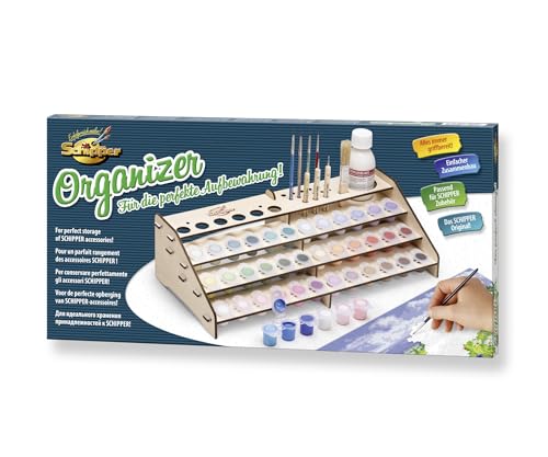 Schipper 605214708 Malen nach Zahlen Organizer – Für die perfekte Aufbewahrung, geeignet für Schipper Zubehör, 19x39x10cm Schipper 605214708 Malen nach Zahlen Organizer – Für die perfekte Aufbewahrung, geeignet für Schipper Zubehör, 19x39x10cm von Schipper