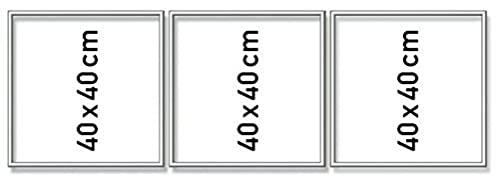 Schipper 605270766 Malen nach Zahlen, Alurahmen Triptychon, 120 x 40 cm, Silber matt ohne Glas für Ihr Kunstwerk, einfache Selbstmontage Schipper 605270766 Malen nach Zahlen, Alurahmen Triptychon, 120 x 40 cm, Silber matt ohne Glas für Ihr Kunstwerk, einfache Selbstmontage von Schipper