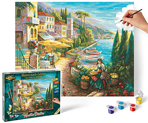 Schipper 609130814 Malen nach Zahlen - Bella Italia - Bilder malen für Erwachsene, inklusive Pinsel und Acrylfarben, 40 x 50 cm Schipper 609130814 Malen nach Zahlen - Bella Italia - Bilder malen für Erwachsene, inklusive Pinsel und Acrylfarben, 40 x 50 cm von Schipper