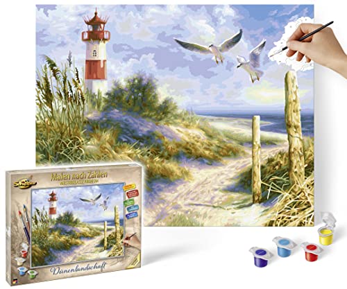 Schipper 609130884 Malen nach Zahlen – Dünenlandschaft - Bilder malen für Erwachsene, inklusive Pinsel und Acrylfarben, 40 x 50 cm Schipper 609130884 Malen nach Zahlen – Dünenlandschaft - Bilder malen für Erwachsene, inklusive Pinsel und Acrylfarben, 40 x 50 cm von Schipper