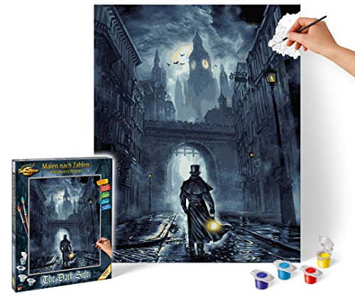 Schipper 609130889 Malen nach Zahlen – The Dark Side - Bilder malen für Erwachsene, inklusive Pinsel und Acrylfarben, 40 x 50 cm Schipper 609130889 Malen nach Zahlen – The Dark Side - Bilder malen für Erwachsene, inklusive Pinsel und Acrylfarben, 40 x 50 cm von Schipper