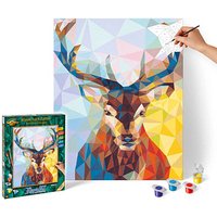 Schipper Malen-nach-Zahlen Polygon-Art Hirsch mehrfarbig Schipper Malen-nach-Zahlen Polygon-Art Hirsch mehrfarbig von Schipper