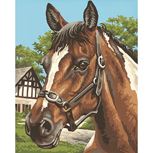 Schipper Pferdeporträt Malen nach Zahlen 24 x 30 cm von Schipper