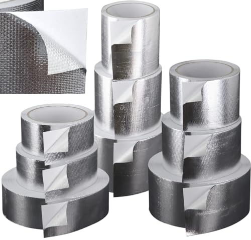 Schlauchland 50m Aluminium Klebeband 50mm Fiberglas Gewebe verstärkt PROTECTOX *** Profi Qualität Hitzeschutzband Alu Aluband *** VIELE GRÖSSEN Schlauchland 50m Aluminium Klebeband 50mm Fiberglas Gewebe verstärkt PROTECTOX *** Profi Qualität Hitzeschutzband Alu Aluband *** VIELE GRÖSSEN von Schlauchland