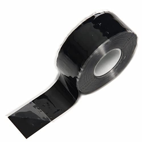 Silikon Dichtband 2m schwarz***Isolierband Rescue Tape Reparaturband Klebeband von Schlauchland