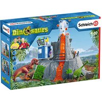 Schleich® Dinosaurs 42564 Große Vulkan Expedition Spielfiguren-Set von Schleich®