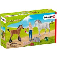 Schleich® Farm World 42486 Arztbesuch bei Stute und Fohlen Spielfiguren-Set von Schleich®