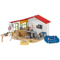Schleich® Farm World 42502 Tierarzt-Praxis mit Haustieren Spielfiguren-Set von Schleich®