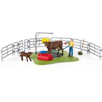 Schleich® Farm World 42529 Kuh Waschstation Spielfiguren-Set von Schleich®