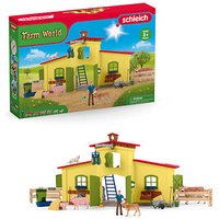 Schleich® Farm World 42605 Großer Stall mit Tieren und Zubehör Spielfiguren-Set von Schleich®