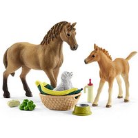 Schleich® Horse Club 42432 Sarahs Tierbaby-Pflege Spielfiguren-Set von Schleich®