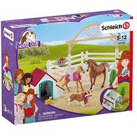 Schleich® Horse Club 42458 Hannahs Gastpferde mit Hündin Ruby Spielfiguren-Set von Schleich®