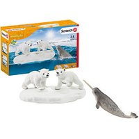 Schleich® Wild Life 42531 Eisbären-Rutschpartie Spielfiguren-Set von Schleich®