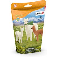 Schleich® Wild Life 42544 Alpakafamilie Spielfiguren-Set von Schleich®
