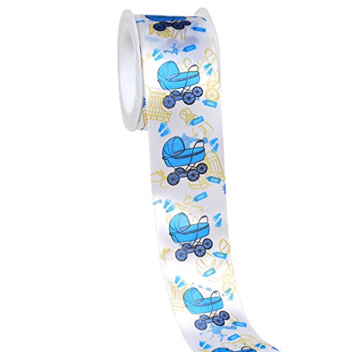 1 Geschenkband Geburt Taufe Junge Kinderwagen Füsse Flasche blau bunt 3 m x 4 cm 1 Geschenkband Geburt Taufe Junge Kinderwagen Füsse Flasche blau bunt 3 m x 4 cm von Schleifenband Geburt Taufe