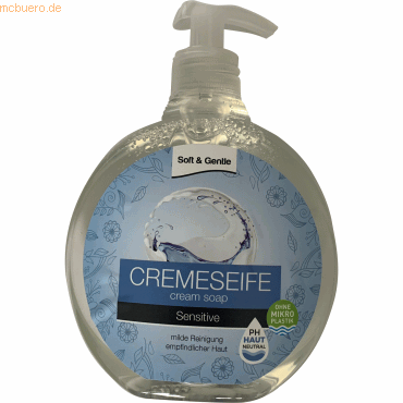 Soft & Gentle Cremeseife Soft & Gentle 201940 Lotion 500ml Soft & Gentle Cremeseife Soft & Gentle 201940 Lotion 500ml von Soft & Gentle