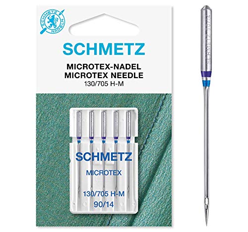 Schmetz Microtex Nähmaschinennadeln, Größe: 90/14 von SCHMETZ
