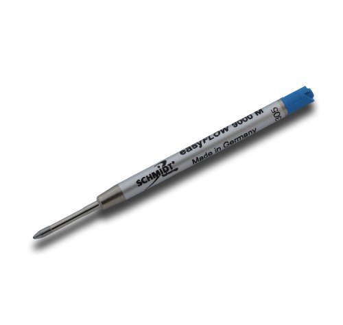 Paket, 5 Nachfüllminen für easyFLOW Schmidt Kugelschreiber, blaue Tinte Paket, 5 Nachfüllminen für easyFLOW Schmidt Kugelschreiber, blaue Tinte von Schmidt Germany