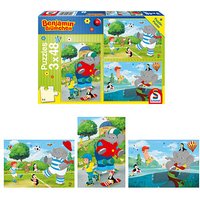 Schmidt Benjamin Blümchen Sport und Spiel mit Törööö! Puzzle, 3 x 48 Teile Schmidt Benjamin Blümchen Sport und Spiel mit Törööö! Puzzle, 3 x 48 Teile von Schmidt