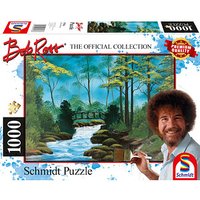 Schmidt Bob Ross Abgelegene Brücke Puzzle, 1000 Teile von Schmidt