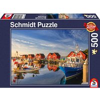 Schmidt Fischereihafen Weiße Wiek Puzzle, 500 Teile von Schmidt
