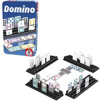 Schmidt MBS Domino in Metalldose Geschicklichkeitsspiel von Schmidt
