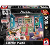 Schmidt Steve Read - Secret Puzzle Großmutters Stube Puzzle, 1000 Teile von Schmidt