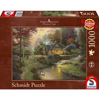 Schmidt Thomas Kinkade Friedliche Abendstimmung Puzzle, 1000 Teile Schmidt Thomas Kinkade Friedliche Abendstimmung Puzzle, 1000 Teile von Schmidt