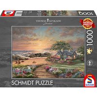 Schmidt Thomas Kinkade Seaside Cottage Puzzle, 1000 Teile von Schmidt