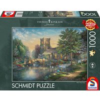 Schmidt Thomas Kinkade Willlow Wood Chapel Puzzle, 1000 Teile Schmidt Thomas Kinkade Willlow Wood Chapel Puzzle, 1000 Teile von Schmidt