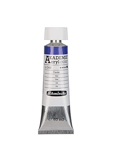 Schmincke - AKADEMIE Acryl color, Flieder in 60 ml-Tube, 23348011, feine Künstler-Acrylfarbe, brillant, hoch lichtecht und kadmiumfrei, für Acrylmalerei, Mixed Media Schmincke - AKADEMIE Acryl color, Flieder in 60 ml-Tube, 23348011, feine Künstler-Acrylfarbe, brillant, hoch lichtecht und kadmiumfrei, für Acrylmalerei, Mixed Media von Schmincke