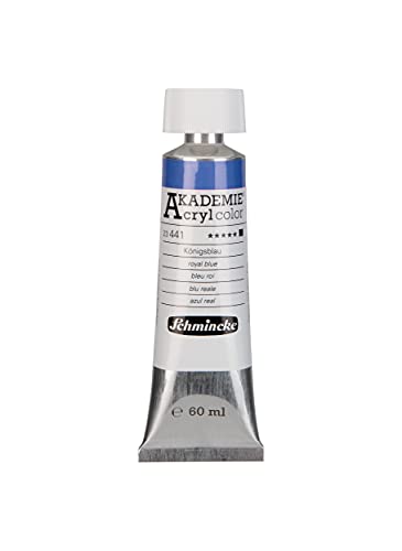 Schmincke - AKADEMIE Acryl color, Königsblau in 60 ml-Tube, 23441011, feine Künstler-Acrylfarbe, brillant, hoch lichtecht und kadmiumfrei, für Acrylmalerei, Mixed Media Schmincke - AKADEMIE Acryl color, Königsblau in 60 ml-Tube, 23441011, feine Künstler-Acrylfarbe, brillant, hoch lichtecht und kadmiumfrei, für Acrylmalerei, Mixed Media von Schmincke