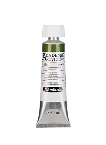 Schmincke - AKADEMIE Acryl color, Saftgrün in 60 ml-Tube, 23560011, feine Künstler-Acrylfarbe, brillant, hoch lichtecht und kadmiumfrei, für Acrylmalerei, Mixed Media Schmincke - AKADEMIE Acryl color, Saftgrün in 60 ml-Tube, 23560011, feine Künstler-Acrylfarbe, brillant, hoch lichtecht und kadmiumfrei, für Acrylmalerei, Mixed Media von Schmincke
