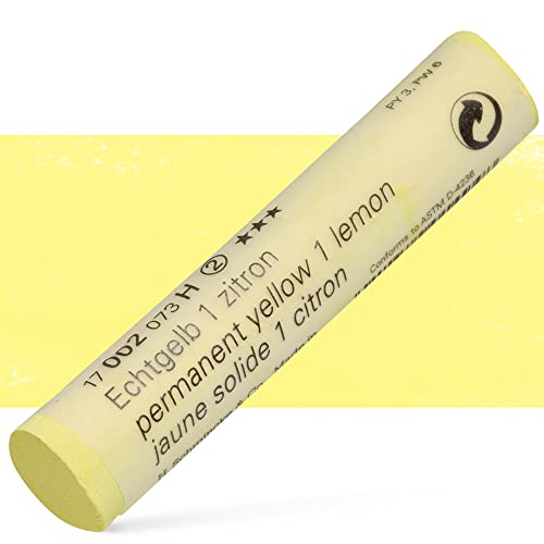 Schmincke Chartpak 17002073 Pastellkreiden permanent gelb 1 Zitrone von Schmincke