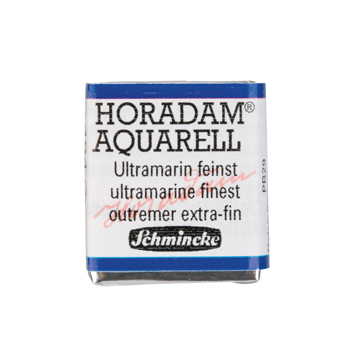 Schmincke HORADAM Aquarellfarbe 1/2 Näpfchen Ultramarin feinst von Schmincke