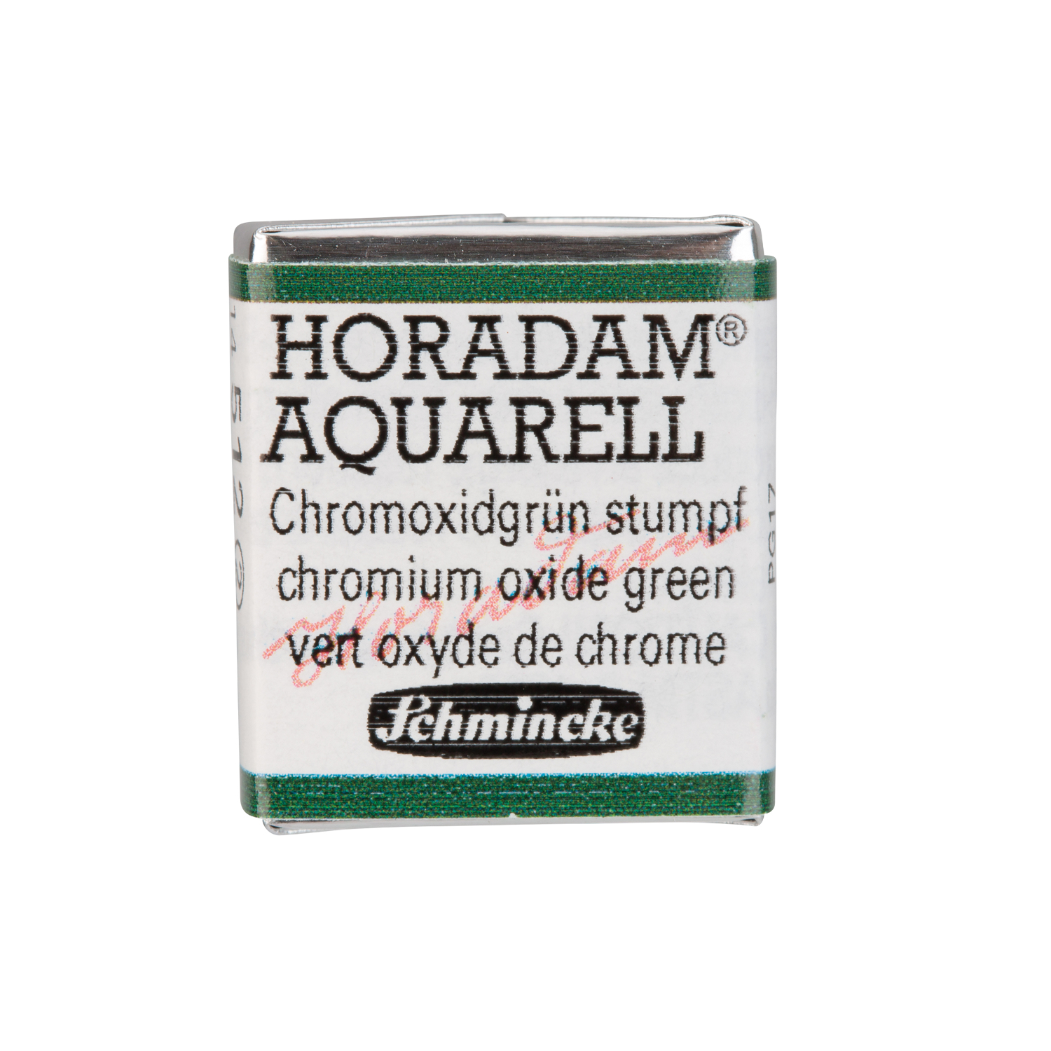 Schmincke HORADAM Aquarellfarbe 1/2 Näpfchen Chromoxidgrün stumpf von Schmincke