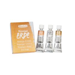 Pigmente Trio flüssige Erde Set Pigmente Trio flüssige Erde Set von Schmincke
