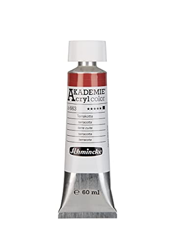 Schmincke - AKADEMIE Acryl color, Terrakotta in 60 ml-Tube, 23663011, feine Künstler-Acrylfarbe, brillant, hoch lichtecht und kadmiumfrei, für Acrylmalerei, Mixed Media Schmincke - AKADEMIE Acryl color, Terrakotta in 60 ml-Tube, 23663011, feine Künstler-Acrylfarbe, brillant, hoch lichtecht und kadmiumfrei, für Acrylmalerei, Mixed Media von Schmincke