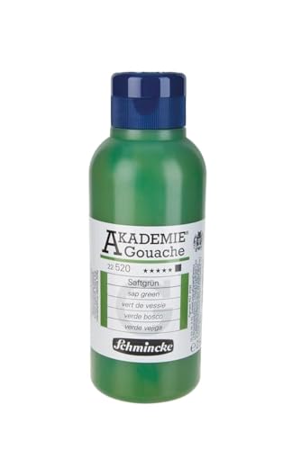 Schmincke – AKADEMIE® Gouache - feine Künstler-Gouache, Saftgrün - 250 ml von Schmincke