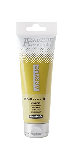 Schmincke - AKADEMIE Acryl color, Olivgrün in 120 ml-Tube, 23558012, feine Künstler-Acrylfarbe, brillant, hoch lichtecht und kadmiumfrei, für Acrylmalerei, Mixed Media Schmincke - AKADEMIE Acryl color, Olivgrün in 120 ml-Tube, 23558012, feine Künstler-Acrylfarbe, brillant, hoch lichtecht und kadmiumfrei, für Acrylmalerei, Mixed Media von Schmincke