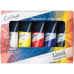 College Linol Karton Set 5x75ml von Schmincke