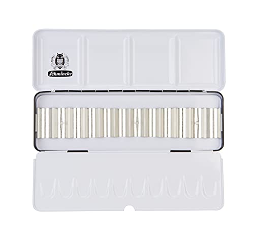 Schmincke – HORADAM AQUARELL Leerkasten für 12 x 5 ml Tuben, 74 912 097, schwarzer Metallkasten mit Mischpalette, zur individuellen Bestückung mit 12 HORADAM Tubenfarben Schmincke – HORADAM AQUARELL Leerkasten für 12 x 5 ml Tuben, 74 912 097, schwarzer Metallkasten mit Mischpalette, zur individuellen Bestückung mit 12 HORADAM Tubenfarben von Schmincke