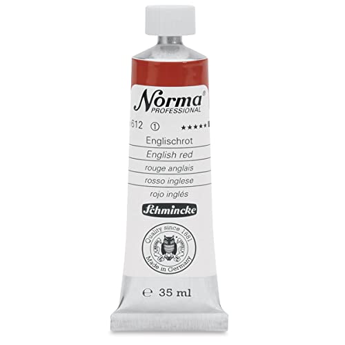 Schmincke – Norma® Professional - feinste Künstler-Ölfarben, Englischrot - 35 ml von Schmincke