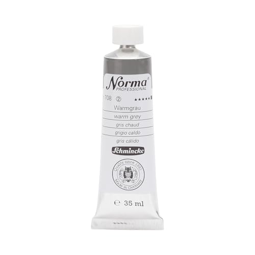 Schmincke – Norma® Professional - feinste Künstler-Ölfarben, Warmgrau - 35 ml von Schmincke