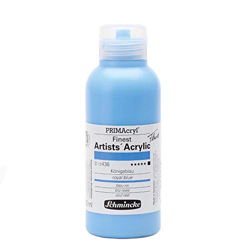 Schmincke – PRIMAcryl® - feinste Künstler-Acrylfarben, Königsblau - 250 ml von Schmincke