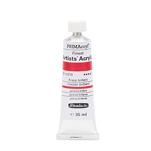 Schmincke – PRIMAcryl® - feinste Künstler-Acrylfarben, Krapp brillant - 35 ml von Schmincke