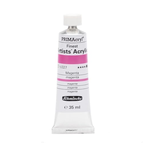 Schmincke – PRIMAcryl® - feinste Künstler-Acrylfarben, Magenta - 35 ml von Schmincke