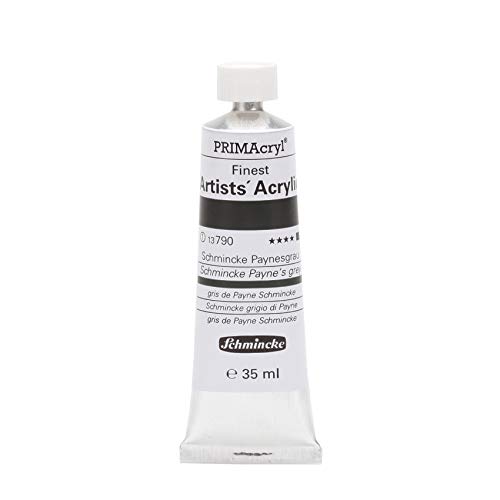 Schmincke – PRIMAcryl® - feinste Künstler-Acrylfarben, Schmincke Paynesgrau - 35 ml von Schmincke