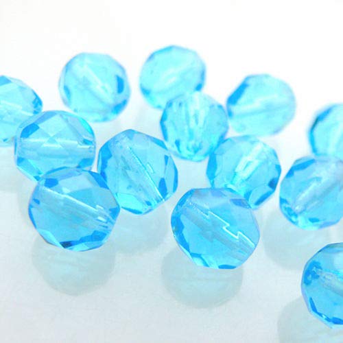15 St. Glasschliffperlen 8mm aquamarin blau Facetten Perlen zur Schmuckherstellung 15 St. Glasschliffperlen 8mm aquamarin blau Facetten Perlen zur Schmuckherstellung von Schmuck-Traumwelt